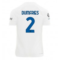 Dres Inter Milan Denzel Dumfries #2 Gostujuci 2023-24 Kratak Rukav